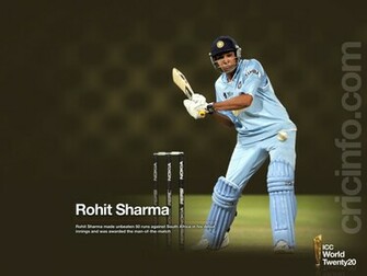Live Cricket Magazine Rohit Sharma Wallpaper