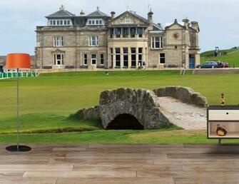 St Andrews Swilken Bridge Wallpaper Mural
