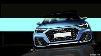 Audi A1 Sportback Design Sketch HD Wallpaper