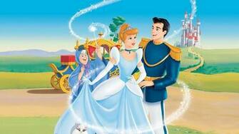 Cinderela E Encantado Disney Casal Vetor