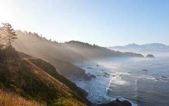 Morning Scene Sea Wallpaper