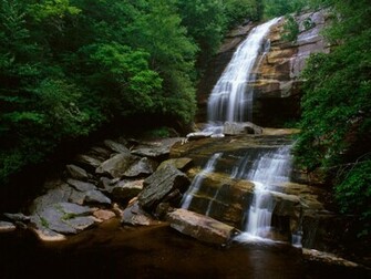Water Fall I Love Nature Wallpaper