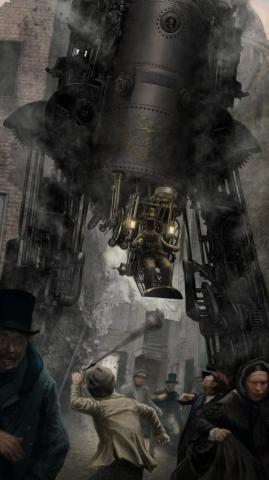Steampunk Robot Fantasy Mobile Stacey