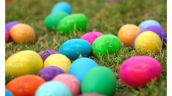 Colorful Eggs Easter 4k Wallpaper