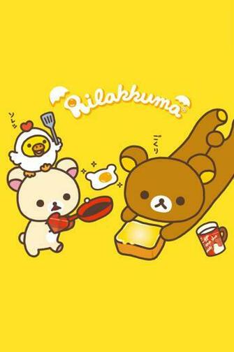 Rilakkuma iPhone Android Wallpaper Background