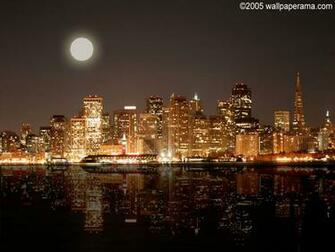 City Night Lights Wallpaper HD Background Image Pictures