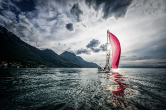 Wave Sail Scarlet Boat Sailing Wallpaper HD