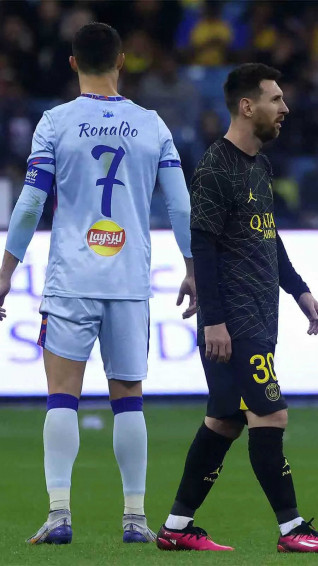 Psg Vs Al Nassr Ronaldo Messi Roll Back The Years In Nine Goal