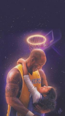Kobe And Gianna Bryant Wallpaper Concert