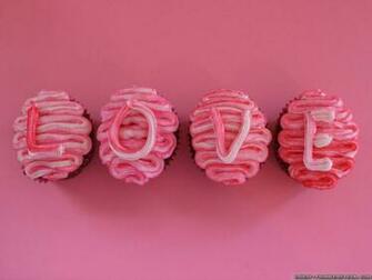 Valentines Day Candy Cupcakes Wallpaper Love