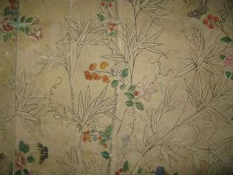 18th Century Chinese Wallpaper Screen At 1stdibs