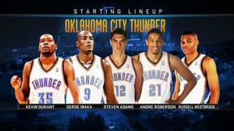 Okc Thunder Line Up Size Amazingpict