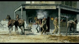 Artistic Western Wallpaper