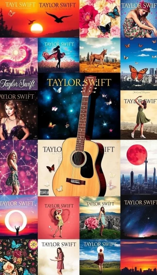 Taylor Swift Album Wallpaper