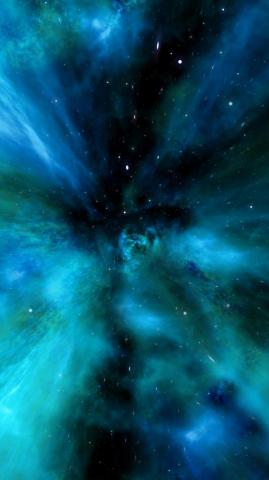Blue Galaxy 4k UHD Wallpaper