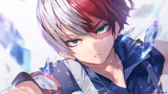 Shoto Todoroki 4k Wallpaper