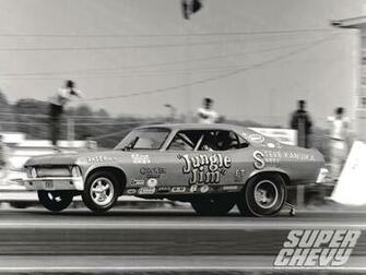 Super Chevy Drag Racing Greats Wallpaper
