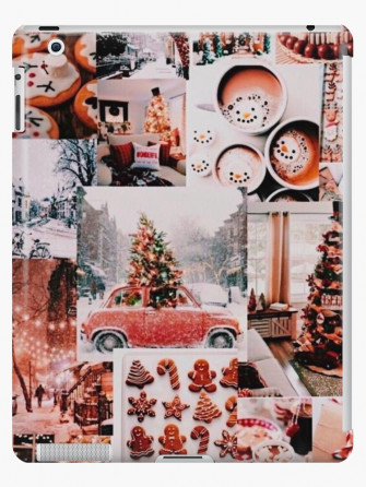 Christmas Wallpaper iPad Case Skin By Aestheticni