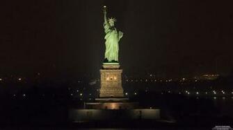 Statue Of Liberty At Night Wallpaper Background Kicking