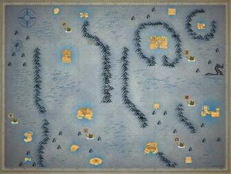 Phantom Hourglass Full Sea Chart Large By Zantaff