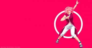 Boruto Anime Sakura Haruno Pink Hair Girl