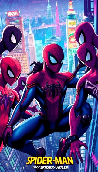 Spider Man Into The Verse Wallpaper
