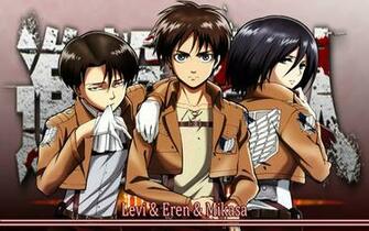 Levi Eren Mikasa Wallpaper By Ng9