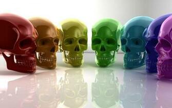 Crystal Skulls Wallpaper