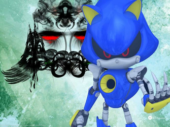 Metal Sonic Wallpaper By Creamfireballwps