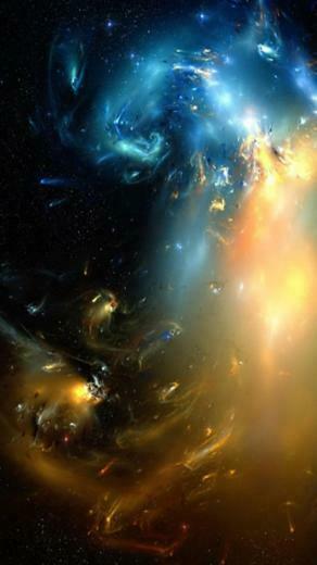Galaxy iPhone Background Wallpaper