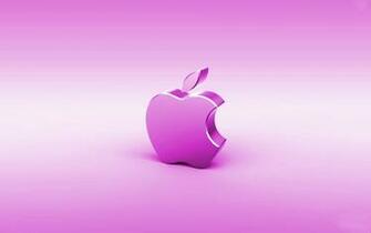 Hot Pink Apple Wallpaper Wal