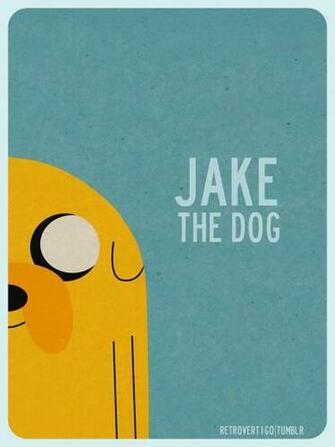 Jake The Dog By Retro Vertigo