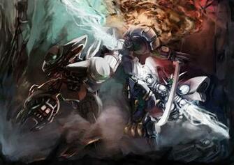 Explosions Katana Mecha Electricity Super Robot Wars