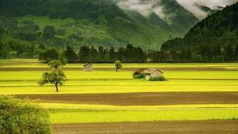 Countryside Switzerland HD Wallpaper