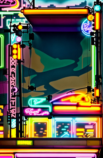 Retro Aesthetic City Wallpaper