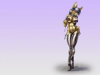 Furry Bunny Costume Wallpaper HD