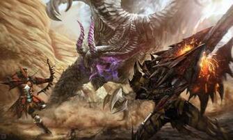 Video Game Monster Hunter Ultimate Wallpaper In