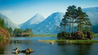 Wallpaper77 Desktopwallpaper Mountains And Lake