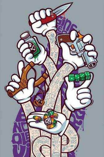 iPhone Android And Mobile Graffiti Wallpaper