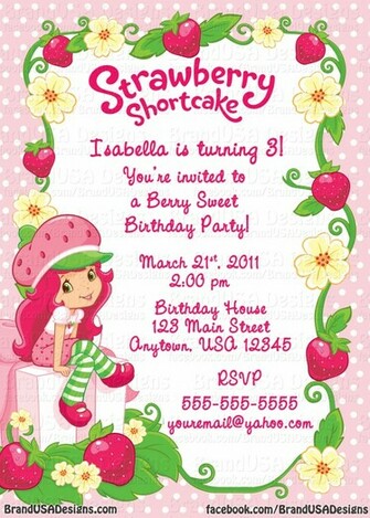 Strawberry Shortcake Background Sho