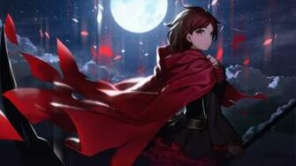 Ruby Eshi Full Moon Anime Girls Wallpaper And Stock