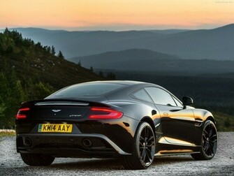 Aston Martin Vanquish Carbon Black HD Desktop Wallpaper