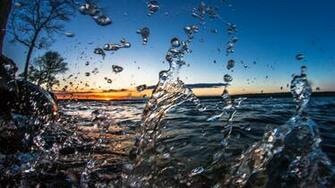 Splash Ultra HD Wallpaper