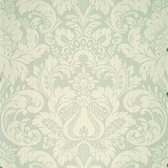 Scalamandre Wallpaper Daphne Aqua Kohler Tailored Vanity Collection