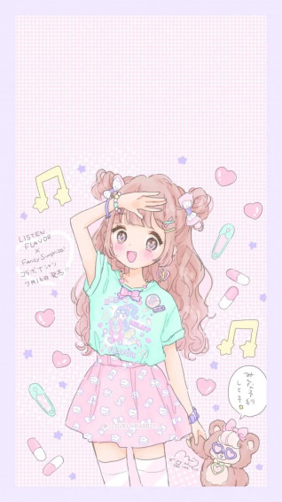 Pink Anime Aesthetic Wallpaper