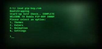 Pip Boy Live Wallpaper V1 Apkfavor