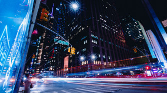 Wallpaper 4k New York City Street Long Exposure