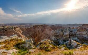 Badlands National Park HD Wallpaper Wallpaperfx