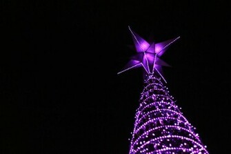 Purple Christmas Tree