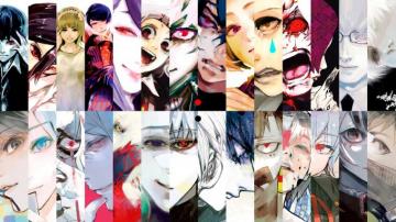 Tokyo Ghoul Tokyoghoul Re Volume Covers Wallpaper
